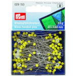 Glass Head Pins - Prym - 0.60x43mm