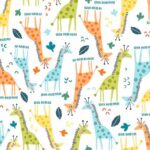 Jungle Safari - Spotted Giraffes - Multi