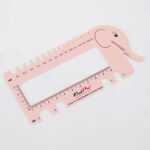 KnitPro Needle & Crochet View Sizer with Yarn Cutter - Blush