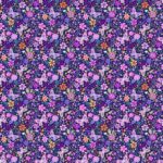 Wide Backs 108 - Michael Miller - Enchanted Garden - Navy