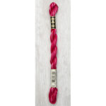 DMC Cotton Pearl - Skeins - #5, 0107 - Variegated Carnation