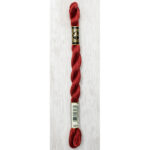 DMC Cotton Pearl - Skeins - #3, 0355 - Brown Red