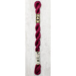 DMC Cotton Pearl - Skeins - #3, 3685 - Dark Mauve