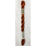 DMC Cotton Pearl - Skeins - #3, 0400 - Brown