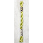DMC Cotton Pearl - Skeins - #3, 0472 - Bud Green