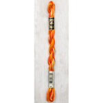 DMC Cotton Pearl - Skeins - #5, 0051 - Variegated Burnt Orange