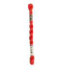 DMC Cotton Pearl - Skeins - #3, 0350 - Red Vermillion