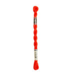DMC Cotton Pearl - Skeins - #3, 0606 - Red Orange