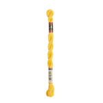DMC Cotton Pearl - Skeins - #3, 0743 - Medium Yellow