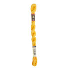 DMC Cotton Pearl - Skeins - #3, 0725 - Sunlight Yellow