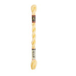 DMC Cotton Pearl - Skeins - #3, 0745 - Banana Yellow