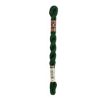 DMC Cotton Pearl - Skeins - #3, 0890 - Deep Forest Green
