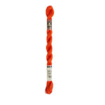 DMC Cotton Pearl - Skeins - #3, 0900 - Saffron Orange
