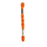 DMC Cotton Pearl - Skeins - #3, 0947 - Sunset Orange
