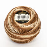 DMC Cotton Pearl - Balls - #8, 0105 - Variegated Tan/Brown