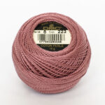 DMC Cotton Pearl - Balls - #8, 0223 - Medium Dusty Pink