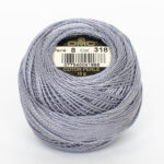 DMC Cotton Pearl - Balls - #5, 0318 - Granite Grey