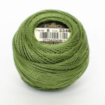 DMC Cotton Pearl - Balls - #5, 3346 - Hunter Green