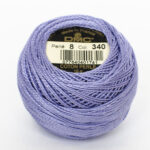 DMC Cotton Pearl - Balls - #8, 0340 - Wisteria Violet