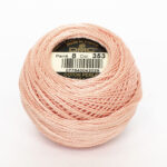 DMC Cotton Pearl - Balls - #5, 0353 - Peachy Pink