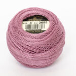 DMC Cotton Pearl - Balls - #5, 3688 - Pink Mauve