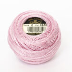 DMC Cotton Pearl - Balls - #5, 3689 - Rose Petal Pink