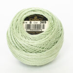 DMC Cotton Pearl - Balls - #8, 0369 - Bamboo Leaf Green