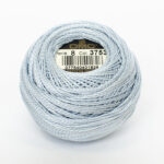 DMC Cotton Pearl - Balls - #5, 3753 - Moonlight Blue