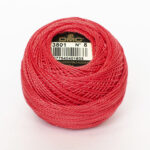 DMC Cotton Pearl - Balls - #8, 3801 - Tulip Red