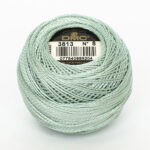 DMC Cotton Pearl - Balls - #8, 3813 - Light Green