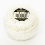 DMC Cotton Pearl - Balls - #8, 3865 - Winter White