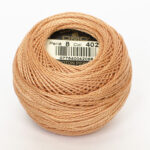 DMC Cotton Pearl - Balls - #8, 0402 - Pottery Brown