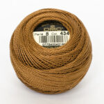 DMC Cotton Pearl - Balls - #5, 0434 - Cigar Brown