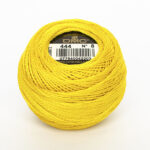 DMC Cotton Pearl - Balls - #5, 0444 - Bright Yellow