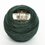 DMC Cotton Pearl - Balls - #8, 0500 - Ivy Green