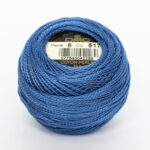 DMC Cotton Pearl - Balls - #8, 0517 - Dark Wedgwood Blue