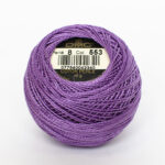 DMC Cotton Pearl - Balls - #5, 0553 - Amethyst Violet
