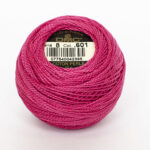 DMC Cotton Pearl - Balls - #8, 0601 - Cranberry Pink
