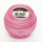 DMC Cotton Pearl - Balls - #8, 0603 - Sweet Pink