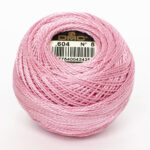 DMC Cotton Pearl - Balls - #5, 0604 - Hyacinth Pink