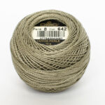DMC Cotton Pearl - Balls - #5, 0642 - Earth Grey