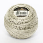 DMC Cotton Pearl - Balls - #5, 0644 - Light Green Grey