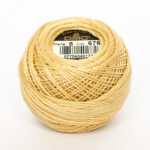 DMC Cotton Pearl - Balls - #8, 0676 - Savannah Gold