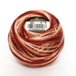 DMC Cotton Pearl - Balls - #8, 0069 - Variegated Terracotta