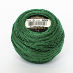 DMC Cotton Pearl - Balls - #5, 0699 - Deep Grass Green