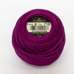 DMC Cotton Pearl - Balls - #8, 0718 - Magenta