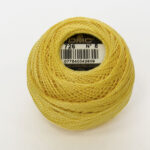 DMC Cotton Pearl - Balls - #5, 0726 - Mimosa Yellow