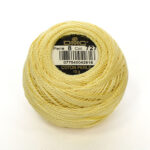 DMC Cotton Pearl - Balls - #8, 0727 - Primrose Yellow