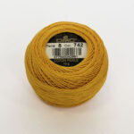 DMC Cotton Pearl - Balls - #5, 0742 - Light Tangerine