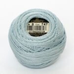 DMC Cotton Pearl - Balls - #5, 0747 - Sea Mist Blue